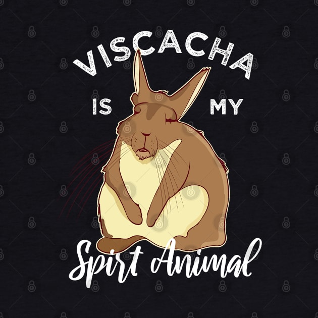 Viscacha Vizcacha Spirit Animal Cute Rodent Lazy Sleepy by alltheprints